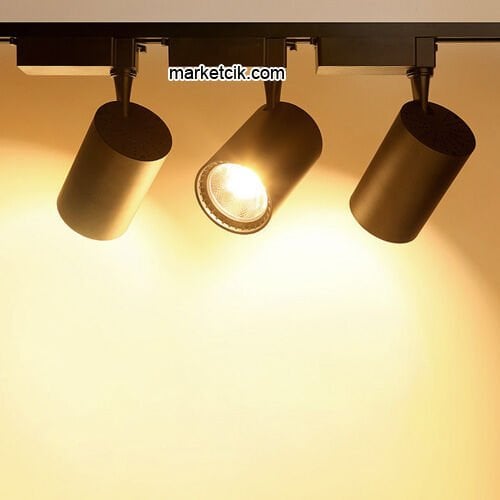 Marketcik 3lü Led Spot Aydınlatma Işık Avize Günışığı