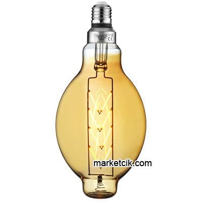 Horoz Rustik Enigma 8 Watt Led Rustik Balon Ampul