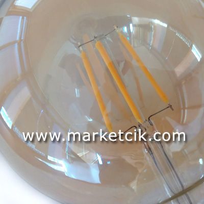 6 Watt G95 Led Rustik Glop Ampul E27 Duy