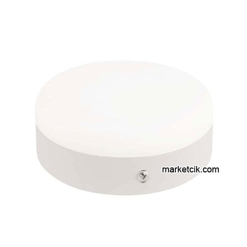 Horoz 24 Watt Sıva Üstü Yuvarlak Led Panel Armatür Günışığı-Beyaz Işık