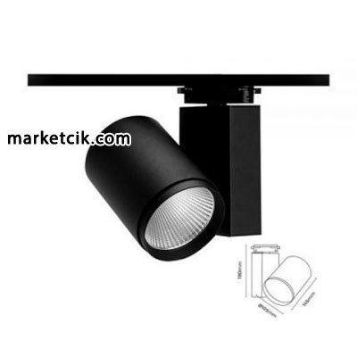 Marketcik 41 Watt Led Ray Spot Armatür Beyaz ve Günışığı Işık Osram-Samsung Led Beyaz