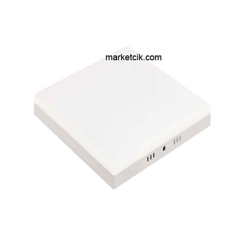 Horoz 18 Watt Sıva Üstü Kare Led Panel Armatür Günışığı-Beyaz Işık