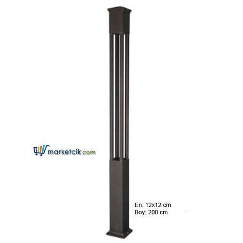 Ayaz 200x12 Modern Park Bahçe Aydınlatma Direği