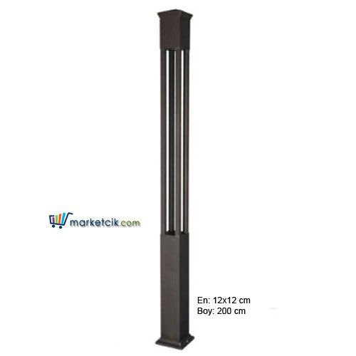 Ayaz 200x12 Modern Park Bahçe Aydınlatma Direği