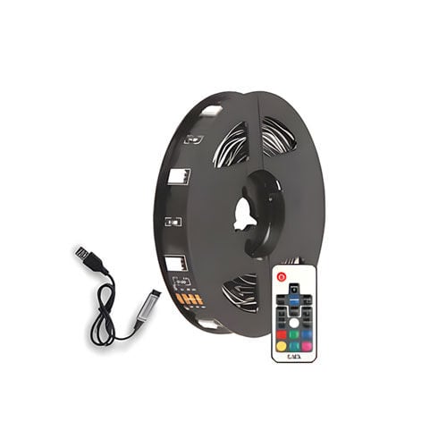 CATA CT-4566 USB Girişli Kumandalı RGB Şerit LED Seti - 3 Metre