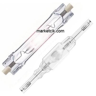 General, Tungsram, Osram, Philips Rx7S Duy Çift Uçlu 150 Watt Metal Halide Ampul 830-930 Sarı Işık