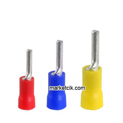 Marketcik 1,5-2,5 mm İğne Tip İzoleli Kablo Ucu