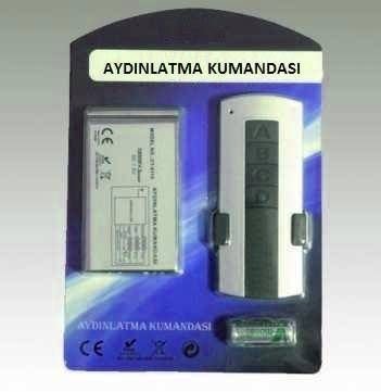 5 li Avize, Armatür Aydınlatma Kumandası
