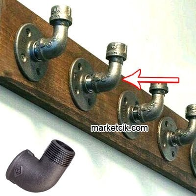 Marketcik 1/2 Kuyruklu Dirsek