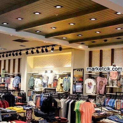 Marketcik 30-40 Watt Sıva Altı Tekli Mağaza Led Spot Armatür Siyah-Beyaz Kasa MR2081D