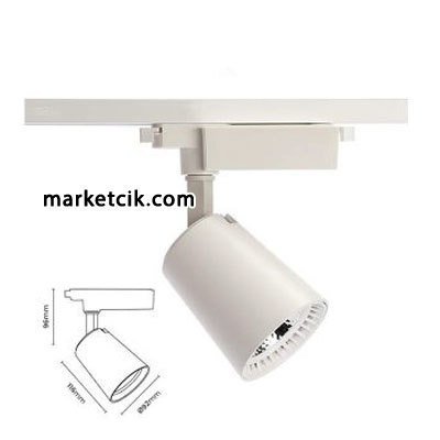 Marketcik 30 Watt Led Ray Spot Armatür Beyaz ve Günışığı Işık Osram-Samsung Led