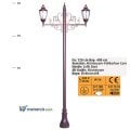 Ayaz 400x120 Dekoratif Park Bahçe Aydınlatma Direği