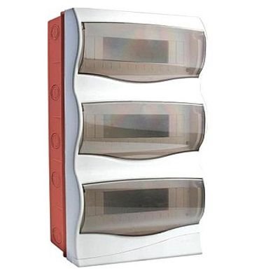 Mutlusan 36 lı W Alev Yaymayan Sıva Altı W Otomat Sigorta Kutusu