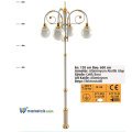 Ayaz 600x120 Dekoratif Park Bahçe Aydınlatma Direği