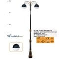 Ayaz 8 Metre 800x200 Dekoratif Park Bahçe Aydınlatma Direği