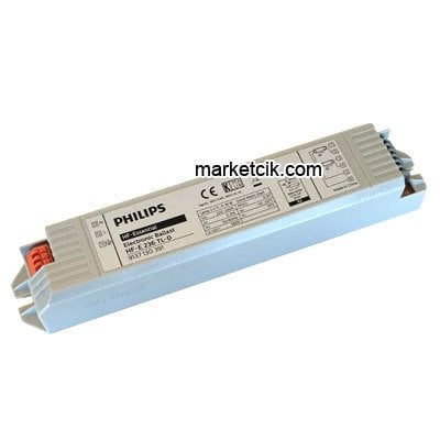 Philips 4x18 T8 Elektronik Floresan Ampul Balast, Plastik Gövde