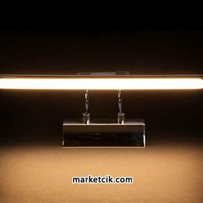Marketcik 12 Watt Siyah Led Duvar Resim Tablo Flüt Aplik Günışığı Işık