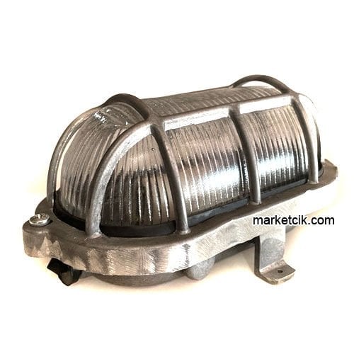 Marketcik Sıva Üstü Döküm Oval Glop Armatür