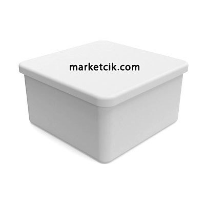 Mutlusan 85x85x48 mm Kare Termoplastik Buat