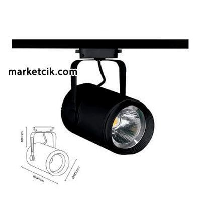 Marketcik 30 Watt Led Ray Spot Armatür Beyaz ve Günışığı Işık Osram-Samsung Led