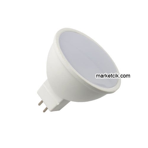 3-5 Watt MR16 İğne Uçlu Günışığı Işık Led Çanak Ampul, 220 Volt