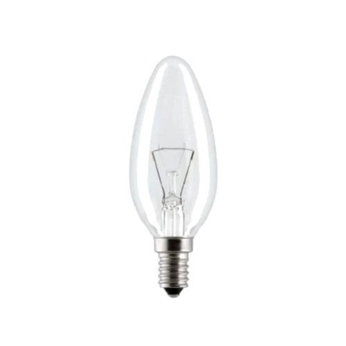 E14 Duy 40Watt Şeffaf Avize Ampul Sarı Işık