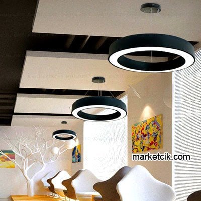 40 cm 40 Watt Günışığı Led Simit Linear Aydınlatma Armatürü