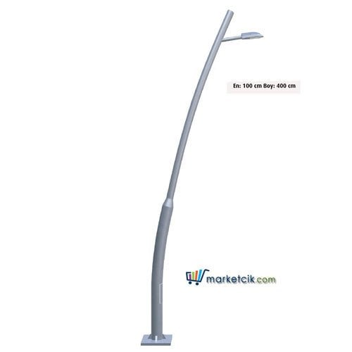 Ayaz 400x100 Dekoratif Park Bahçe Aydınlatma Direği