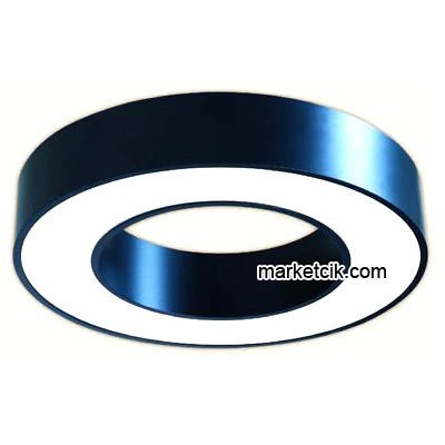 40 cm 40 Watt Sıva Üstü Beyaz Işık Led Simit Linear Aydınlatma Armatürü