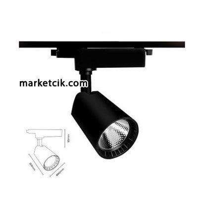 Marketcik 30 Watt Led Ray Spot Armatür Beyaz ve Günışığı Işık