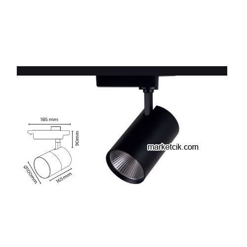 Marketcik 40 Watt Led Ray Spot Armatür MR2048