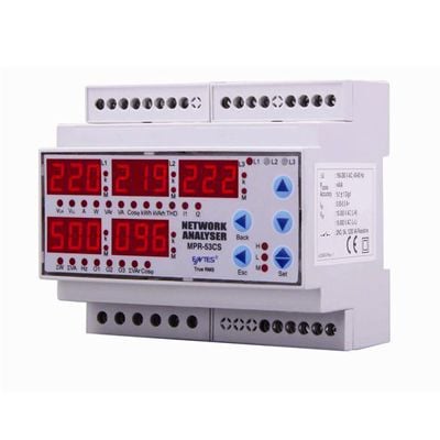 Entes MPR-53CS-DIN Şebeke Analizörü