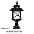 Ayaz 47x27 ABS Rumeli Fenerli Model Set Üstü Park Bahçe Aydınlatma Armatürü