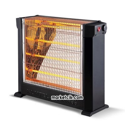 Kumtel KS-2760 2200 Watt Mini infrared Şömine Isıtıcı