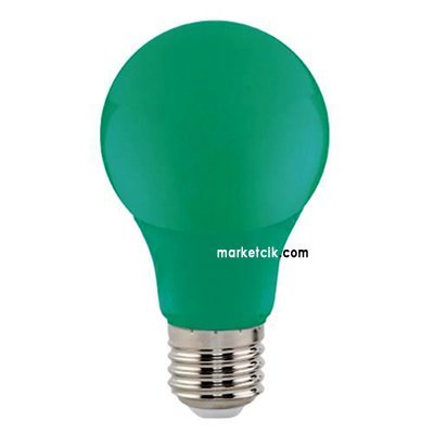 3-5 Watt 24 Watt Yeşil Işık Led Ampul, E27 Normal Duylu Led Ampul, STOK SORUNUZ