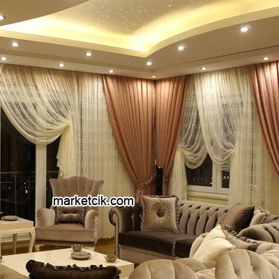 Marketcik MR555 Sıva Altı Dekoratif Cam Led Spot Armatür Beyaz-Günışığı Işık