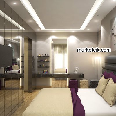 Marketcik MR555 Sıva Altı Dekoratif Cam Led Spot Armatür Beyaz-Günışığı Işık