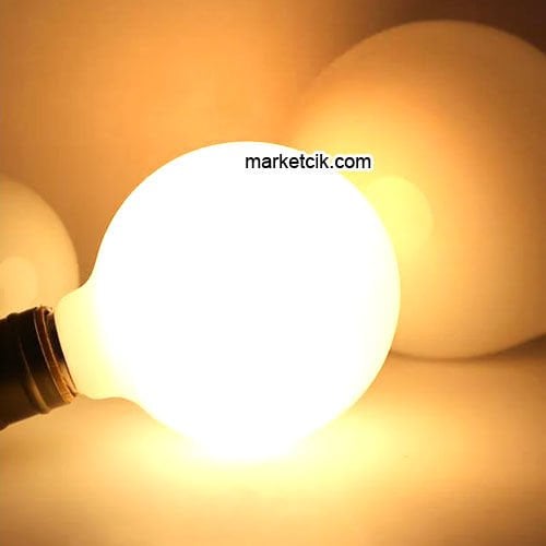 Marketcik 42 Watt G95 Halojen Model Soft Glop Ampul