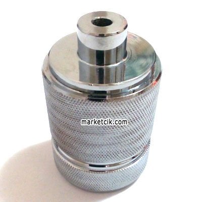 Marketcik Dekoratif Desenli Krom Renk E27 Duy