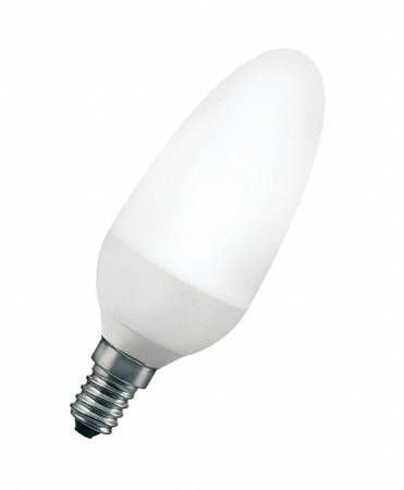 5 Watt E14 İnce Duy Tasarruflu Avize Ampulü, Sarı Işık