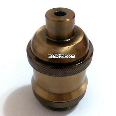 Marketcik Dekoratif Desenli Eskitme Renk E27 Duy