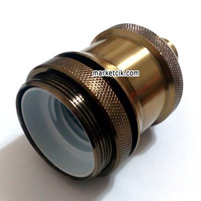 Marketcik Dekoratif Desenli Eskitme Renk E27 Duy