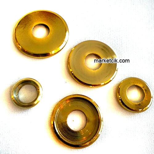 Marketcik Sarı Metal Kapak 13-16-22-25-30 mm