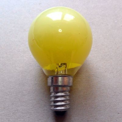 15-25-40 Watt E14 İnce Duy Sarı Top Ampul, STOK SORUNUZ
