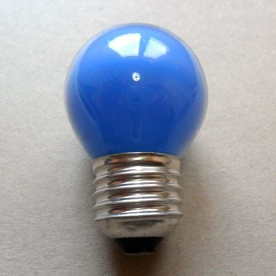 15-25-40 Watt E27 Duy Mavi Top Ampul, STOK SORUNUZ