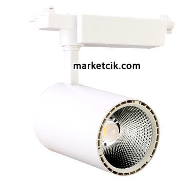 Pelsan 107907 Seta 30 Watt Cob Ledli Ray Spot Armatür 3000K Sarı Işık