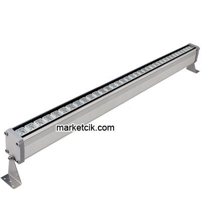 100cm 36 Watt Led Wallwasher Duvar Boyama Aydınlatma Armatürü, Beyaz-Günışığı-Mavi-Kırmızı-Yeşil-Amber-RGB Işık Gün ışığı