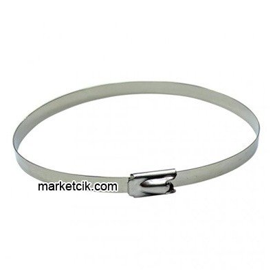 Paslanmaz Çelik Kablo Bağı 7,9-8x680 mm