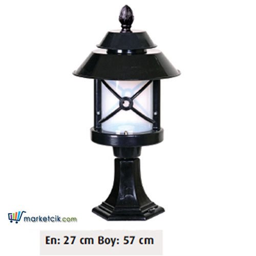Ayaz 57x27 ABS Rumeli Fenerli Model Set Üstü Park Bahçe Aydınlatma Armatürü