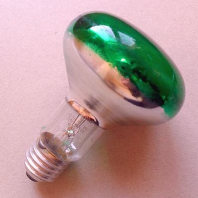 Philips R80 60Watt E27 Normal Duy Yeşil Spot Ampul